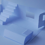 Paper Sculpture - Room
